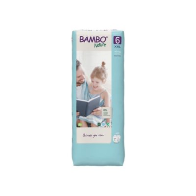 BAMBO NATURE - Couches bebe 6xxl +16 kg 40 unites