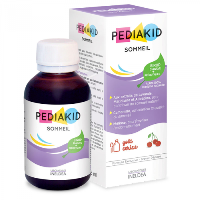 PEDIAKID - Sommeil sirop gout cerise 125 ml