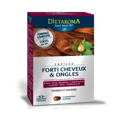 DIETAROMA - Capilea forti cheveux et ongles 60 capsules