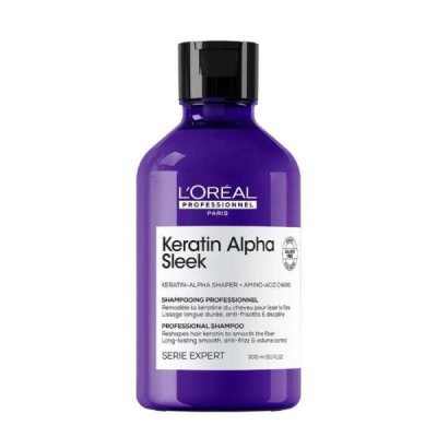 L'OREAL PROFESSIONNEL PARIS - Keratin alpha sleek shampooing 300ml