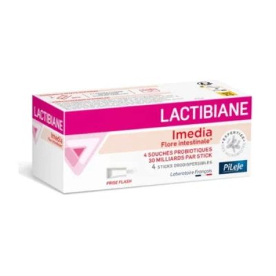 PILEJE - Lactibiane imedia boite de 4 sticks orodispersibles