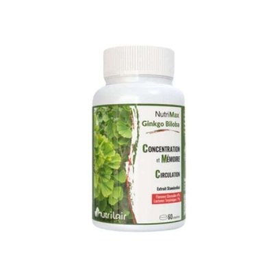 NUTRIMAX - Ginkgo biloba 60 comprimes