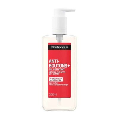 NEUTROGENA - Anti boutons+ gel nettoyant 200ml