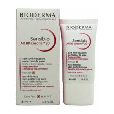 BIODERMA - Sensibio ar bb cream clair soin anti rougeurs spf30 perfecteur de peau 40 ml