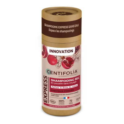 CENTIFOLIA - Innovation shampooing sec en poudre cheveux fonces 30gr