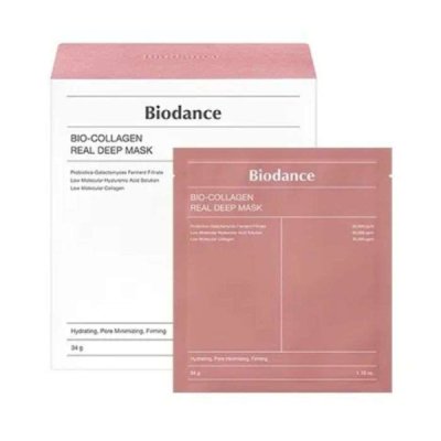 BIODANCE - Bio collagen real deep mask pack de 4