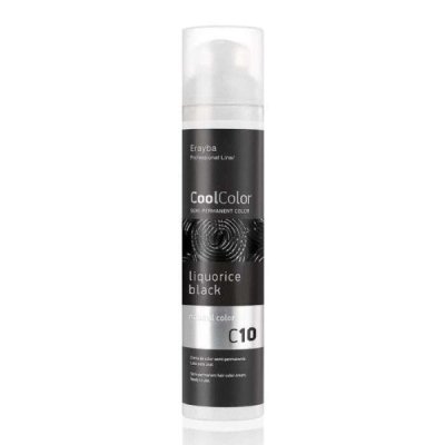 ERAYBA - Cool color c 10 natural color 100 ml noir