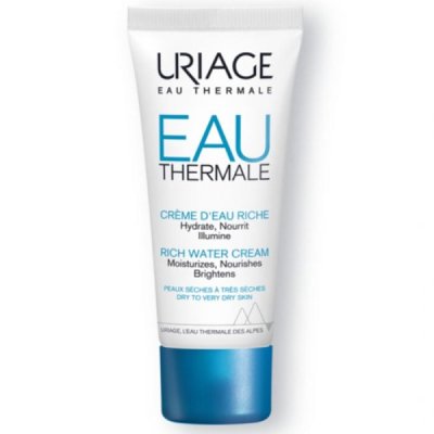 URIAGE - Eau thermale crème d’eau riche crème hydratante 40 ml