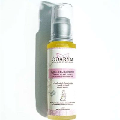 ODARYM - Serum et huile de soin cheveux secs et cassants a l'huile vegetale de jojoba 50 ml femme enceinte