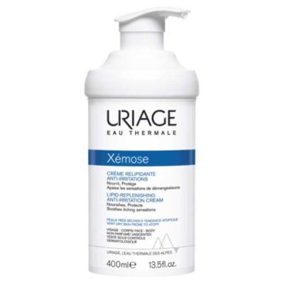 URIAGE - Xemose crème apaisante relipidante anti-irritations 400 ml
