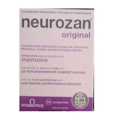 VITABIOTICS - Neurozan original 30 comprimes