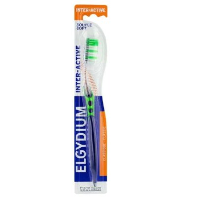 ELGYDIUM - Brosse a dents inter active souple