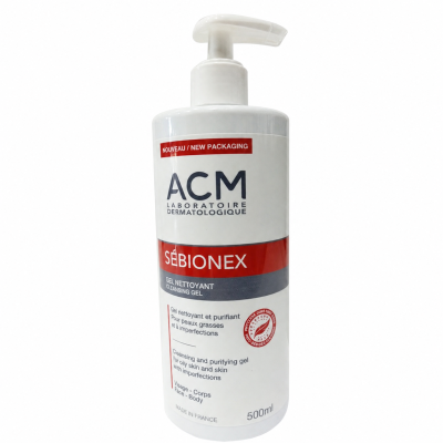 ACM - Sebionex gel nettoyant 500 ml