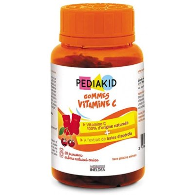 PEDIAKID - Gommes vitamine c /60 gommes