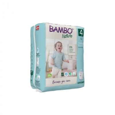 BAMBO NATURE - Culotte d'apprentissage taille 4l 7-12 kg 20 unites